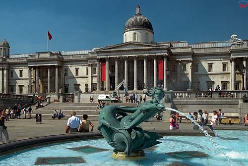 Londyn, St. James plac Trafalgar Square 